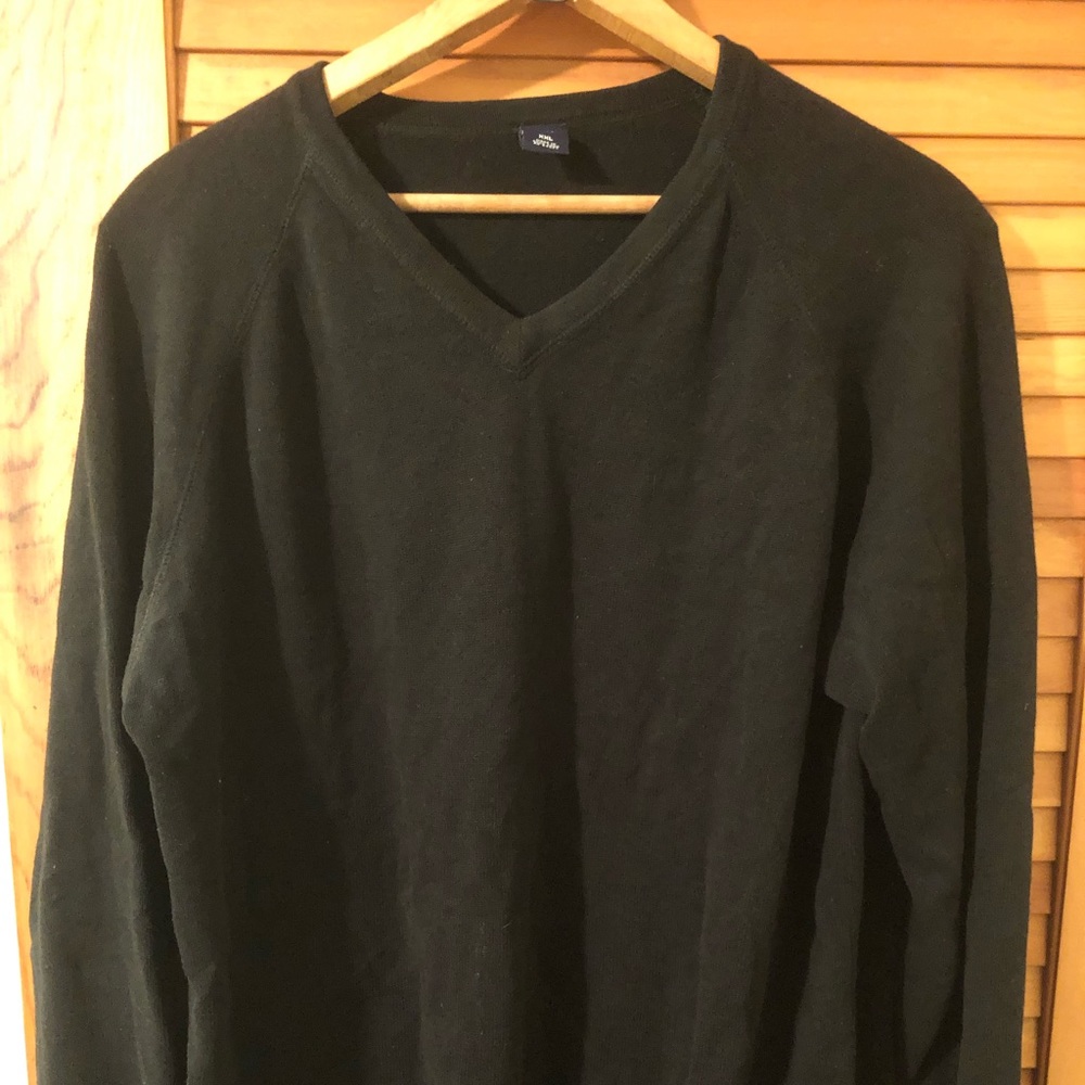 GAP Men’s V-Neck Sweater Black XXL